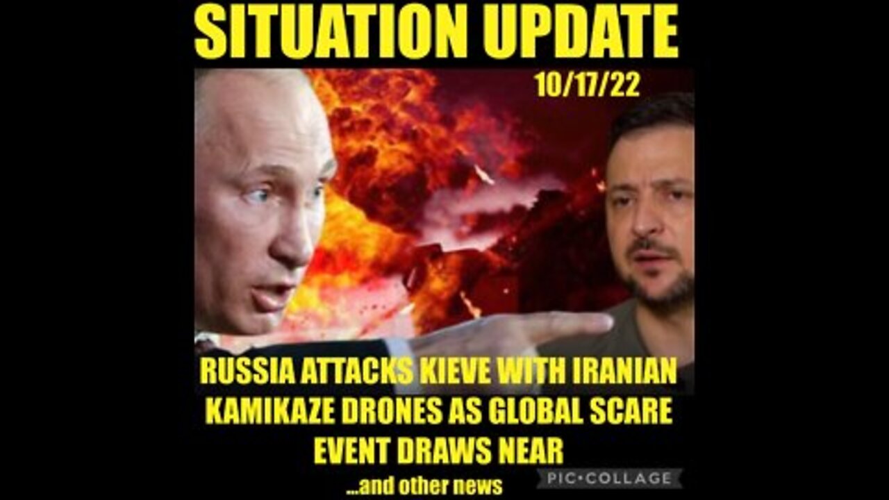 Russia Attacks Kiev With Kamikaze Drones! Retaliation For Crimean Bridge!