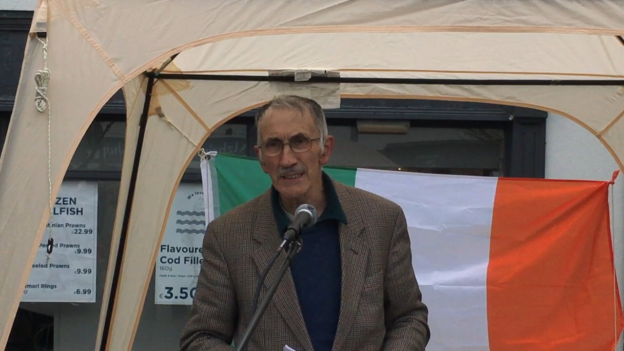 One of the speeches Mayo Public Meeting - April 8, 2023