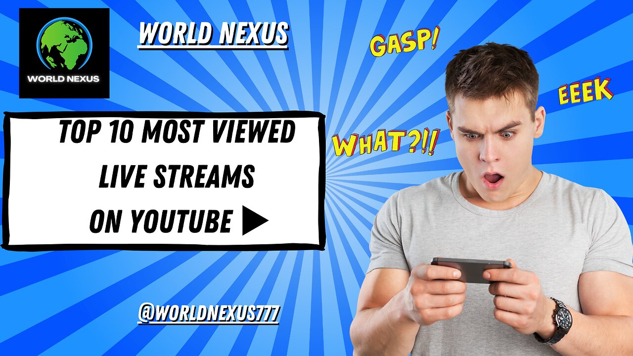 Top 10 Most Viewed Live Streams on Youtube | Live Streams YouTube #youtube #live #livestreaming