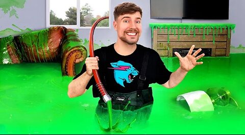 I Filled My Brother's House With Slime & Bought Him A New One