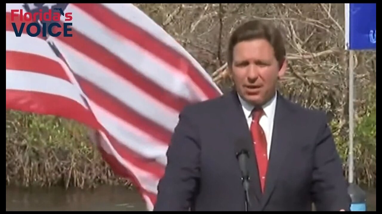 Gov DeSantis Slams Reporter Asking About A GOP Civil War