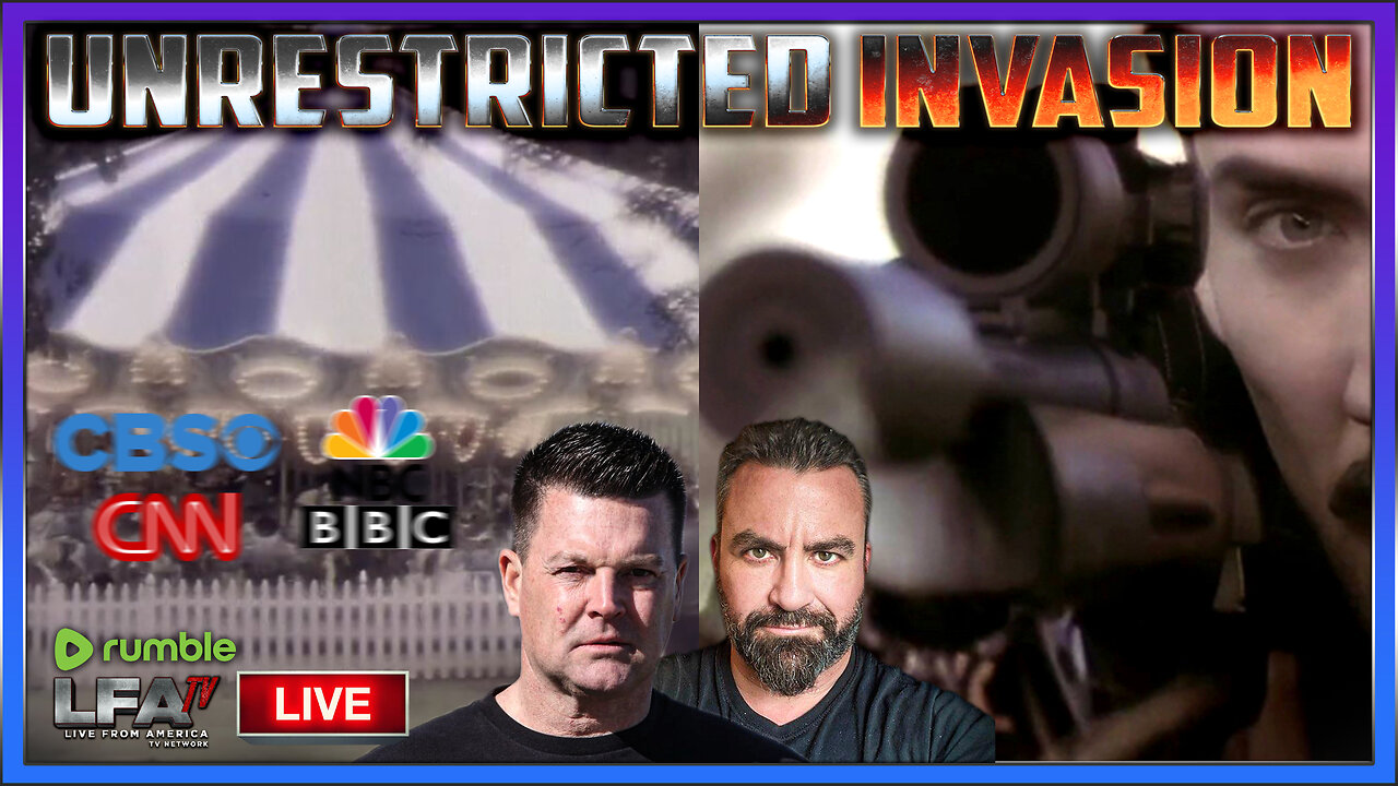 Pres. Trump Assassination Attempt: Legacy Media is 'Spinning' Out of Control | UNRESTRICTED INVASION 7.15.24 @7PM EST