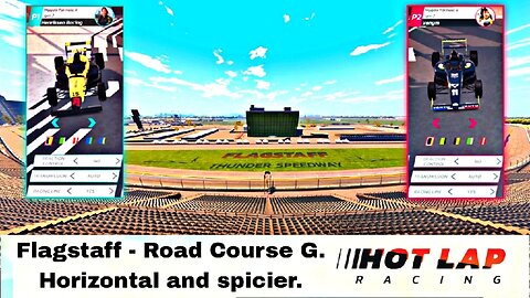 Switch Hot Lap Racing G3, 2P local splitscreen Quick Race on Road Course G, Mygale Formula 4 gen 2s!