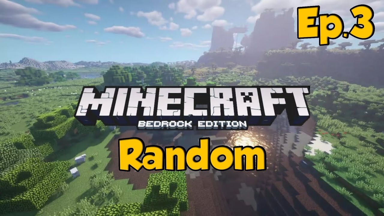 Minecraft Random Bedrock[Ep.3]The bouncing Shield w/Tailsly&Friends