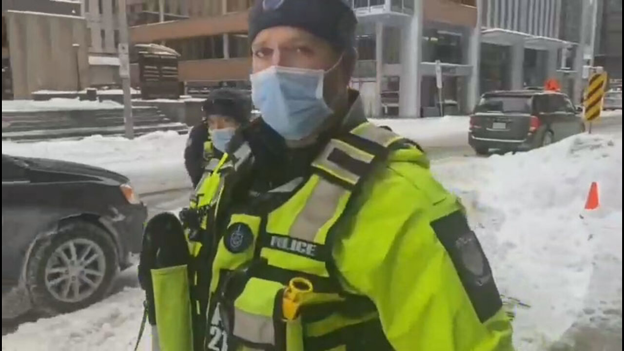 Canada next level Commie cops