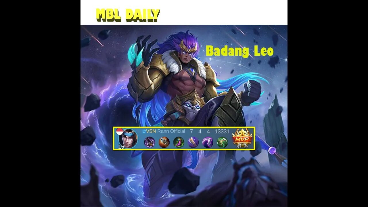 Badang Leo #MobileLegends #badangmlbb
