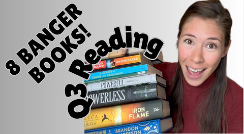 The 8 Banger Books I Read in Q3 (2024)