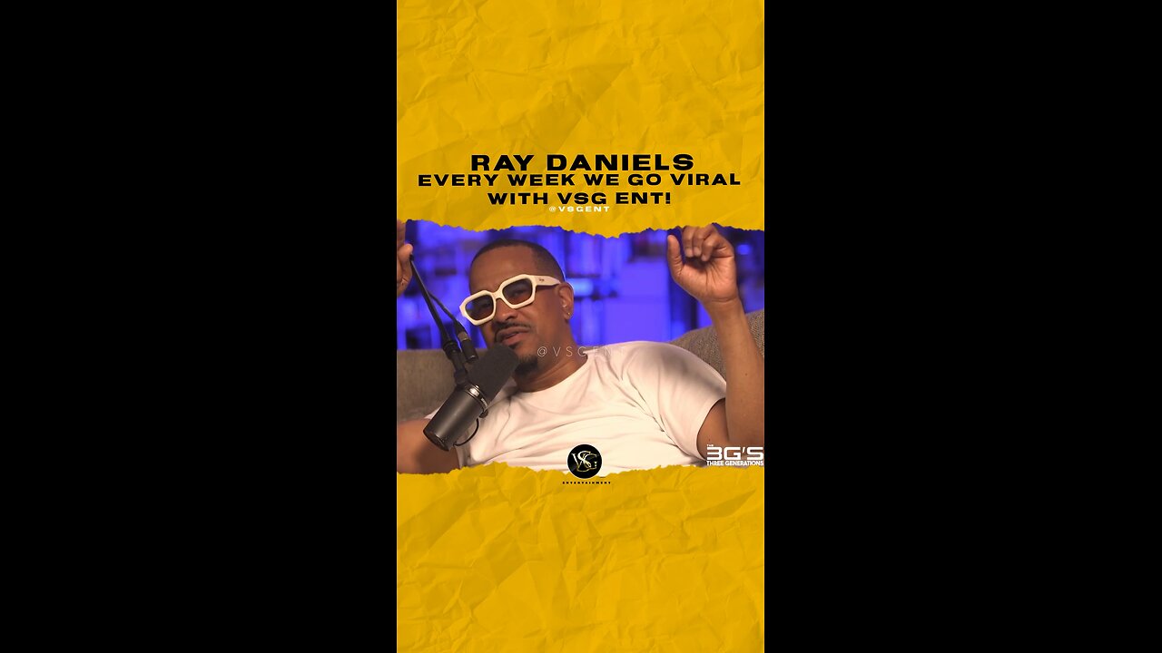 @raydaniels Every week we go viral with #vsgent 🎥 @the3gspodcast