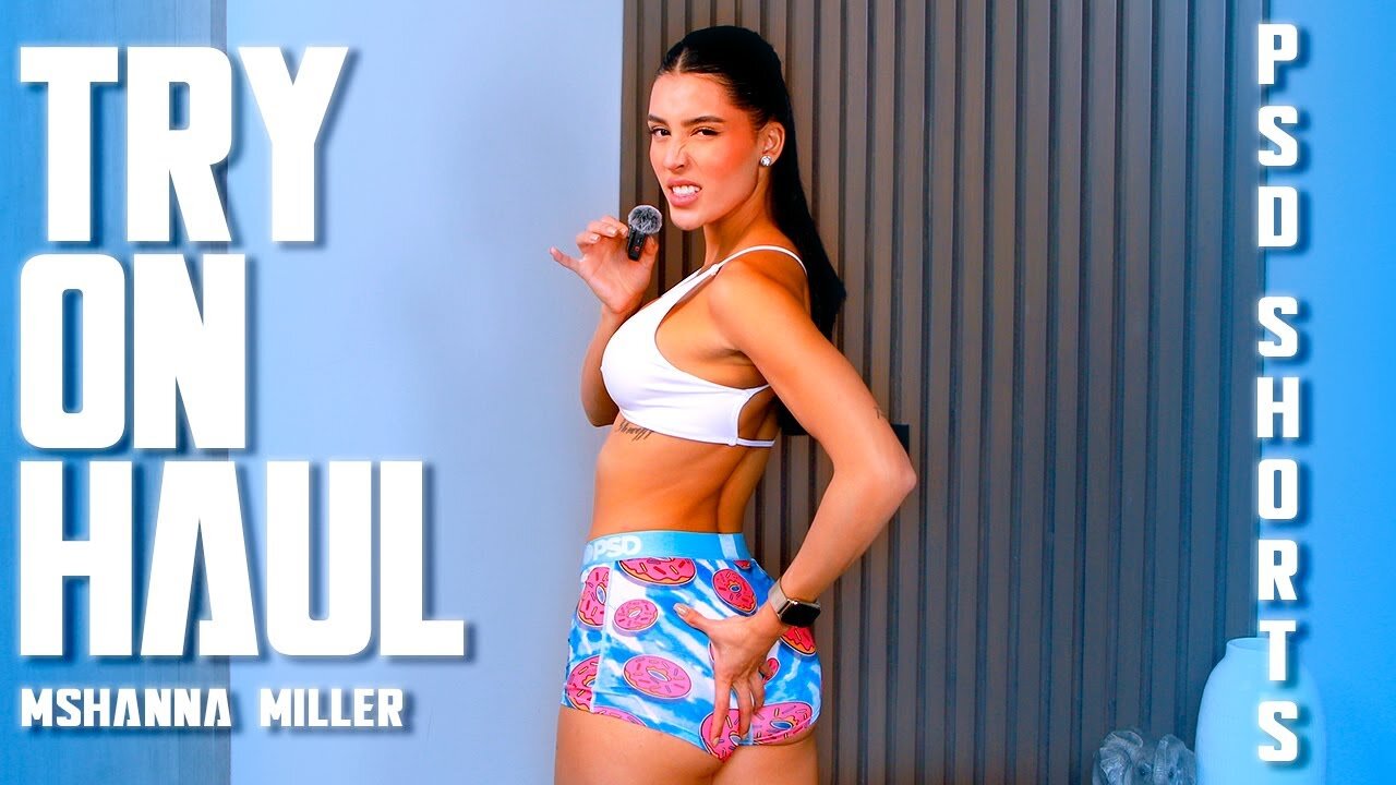 Hot Summer Try-On Haul PSD Shorts That Highlight My Curves