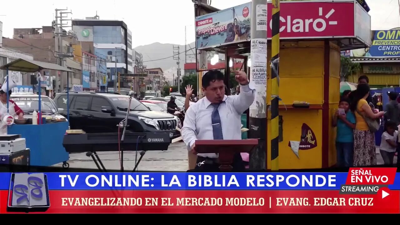 EVANGELIZANDO EN EL MERCADO MODELO - EVANG. EDGAR CRUZ