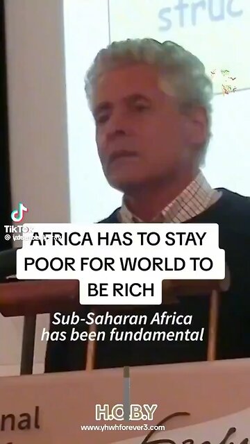 #DidYouKnow #DiddyDidIt #DiddyDidIt #Africa Africa has to stay poor for the world to be rich!