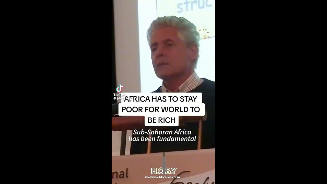 #DidYouKnow #DiddyDidIt #DiddyDidIt #Africa Africa has to stay poor for the world to be rich!