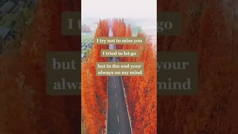 I try not to miss you.....mfrquotes in english