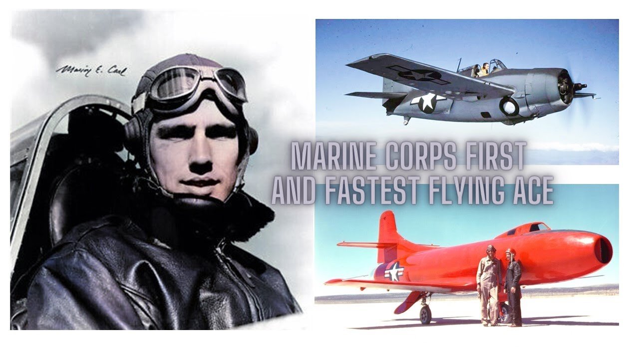 WW2 Marine Corps Ace - Marion Eugene Carl - Forgotten History