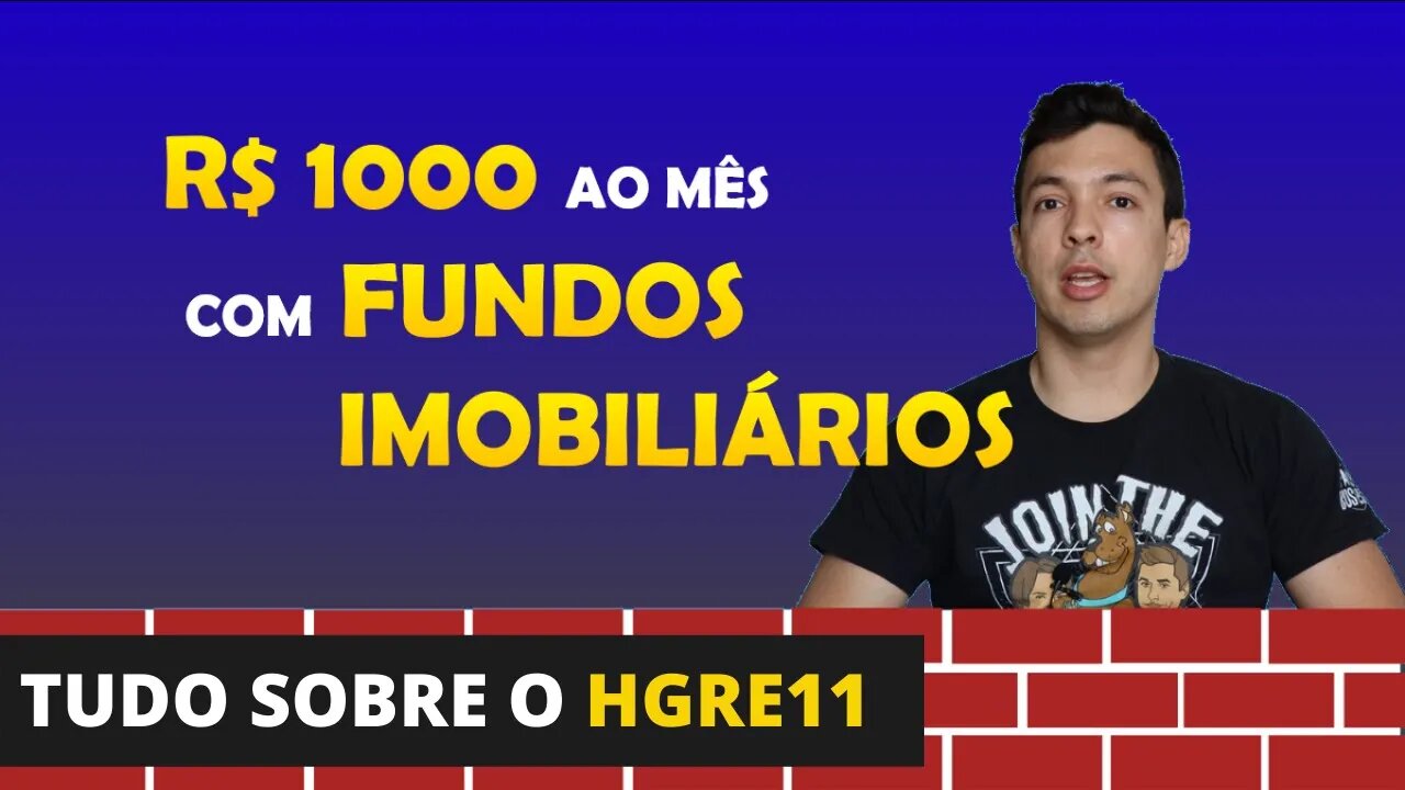 HGRE11 - ANÁLISE COMPLETA HGRE - VALE A PENA COMPRAR O FUNDO HGRE11 EM 2021? - INVESTIR FII FIIS