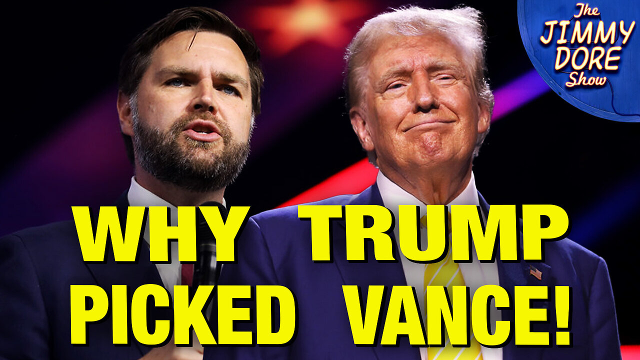 Glenn Greenwald’s Breakdown Of JD Vance VP Pick!