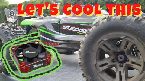 Traxxas Sledge COOLING IT DOWN