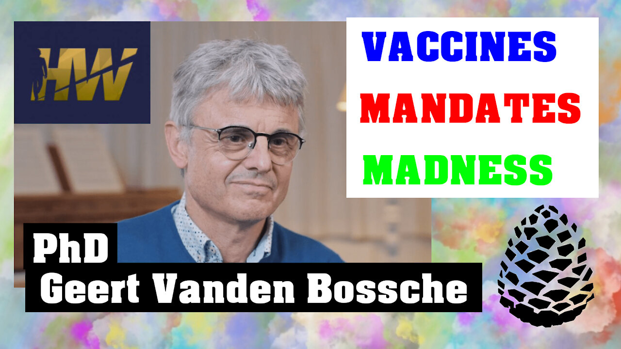 Ph.D. D.V.M. Geert Vanden Bossche on Vaccines and Mandates, Pinecone