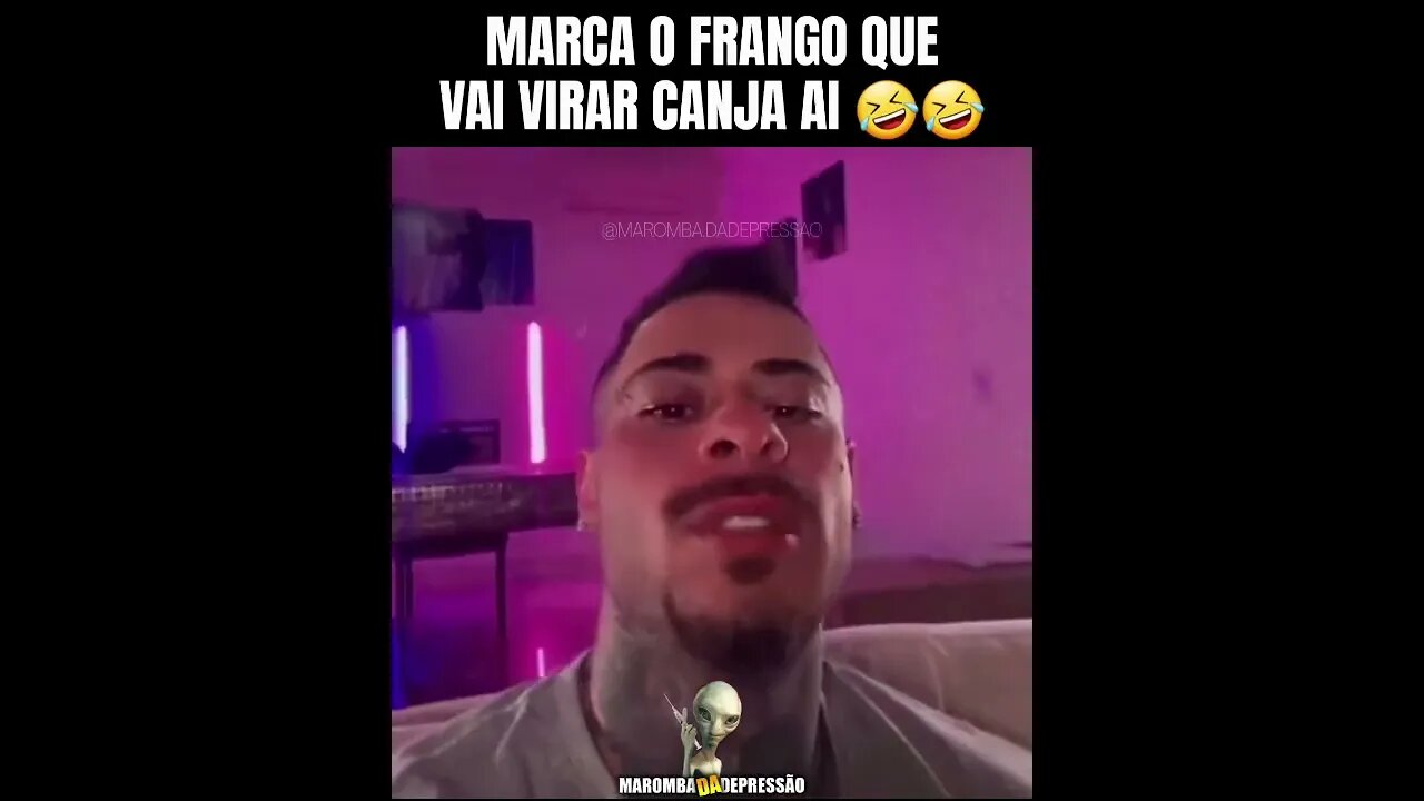 MARCA O FRANGO QUE VAI VIRAR CANJA AI #Shorts