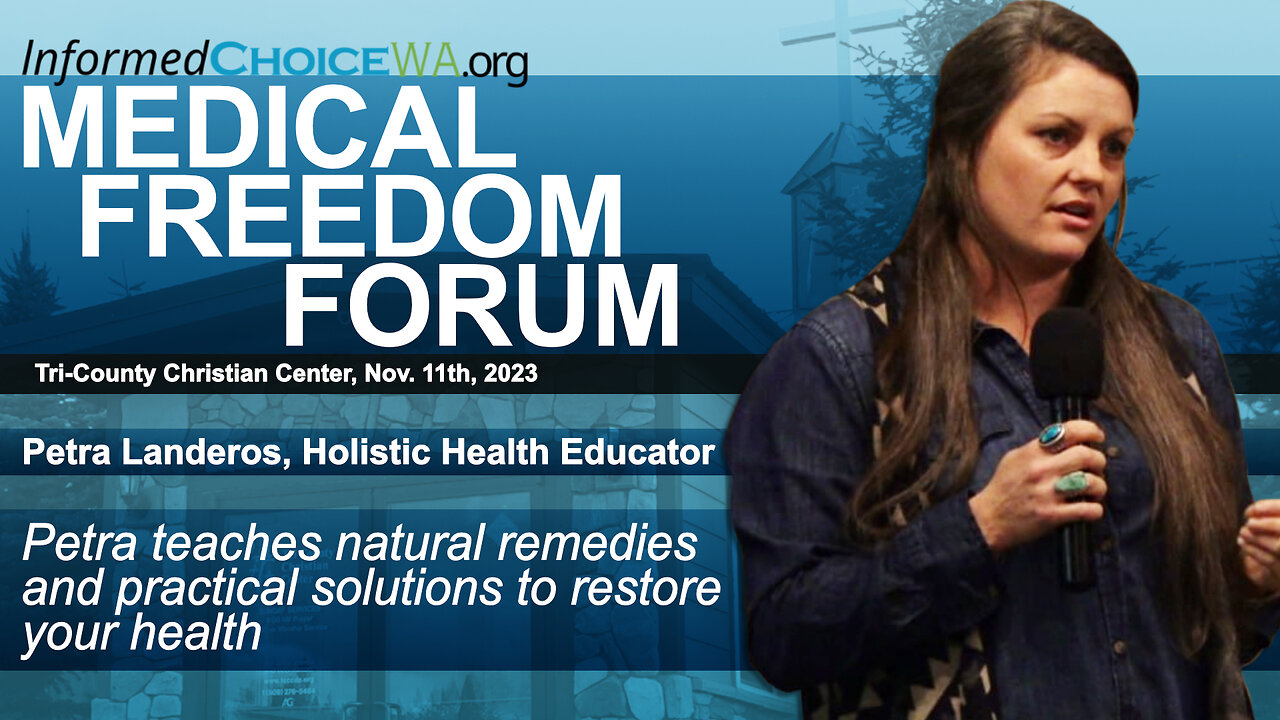 Petra Landeros, Petra Farms, Classes at Medical Freedom Forum Nov. 11, 2023