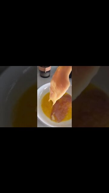 How to make perfect thin sliced chicken cutlets #shorts