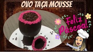 Ovo Taça com Mousse de Morango 🍓