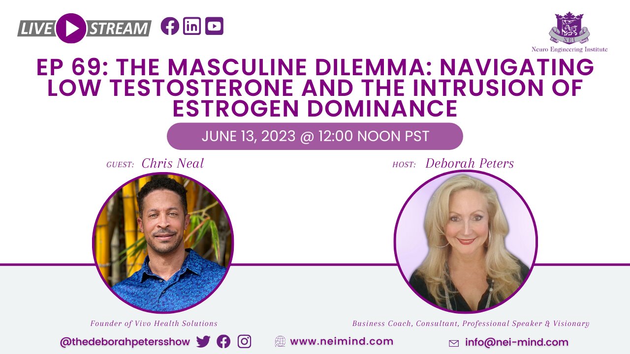 Chris Neal - Navigating Low Testosterone and the Intrusion of Estrogen Dominance