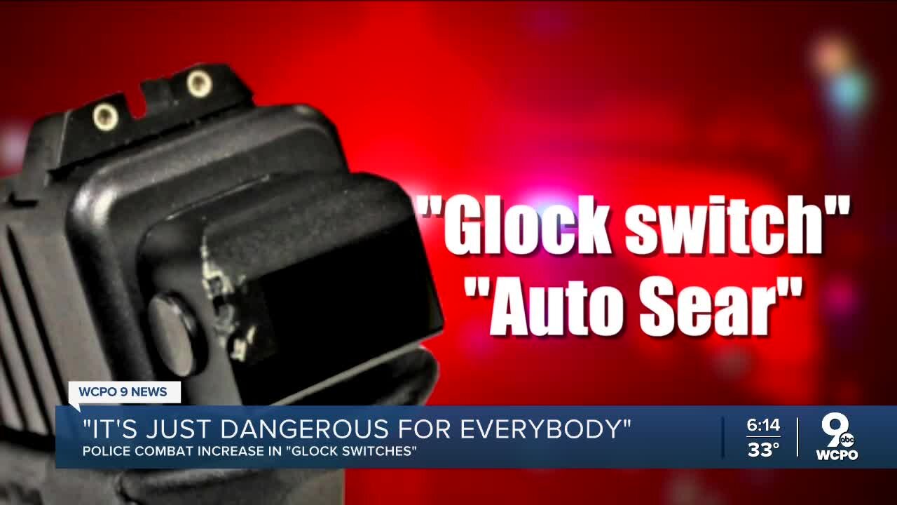 Cincinnati police seeing increase of 'glock switches'