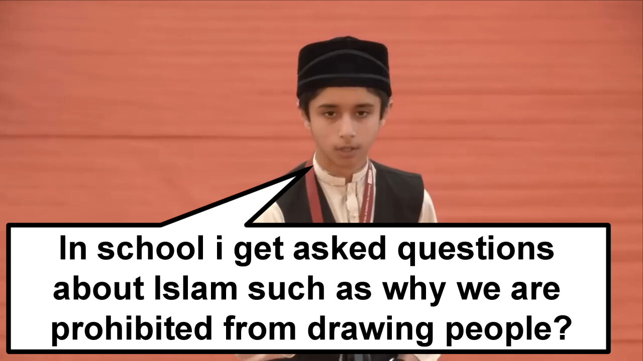 In school i get asked questions about Islam such as why we are prohibited from drawing people?