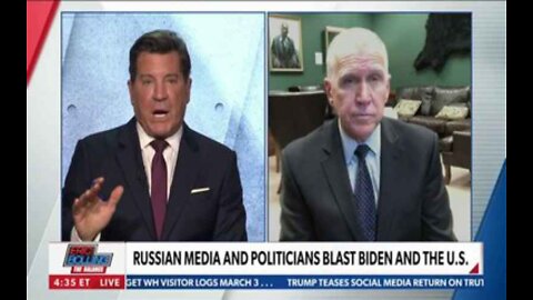 Sen. Thom Tillis to Newsmax: Ukraine Crisis 'Would Not Happen' Under Trump