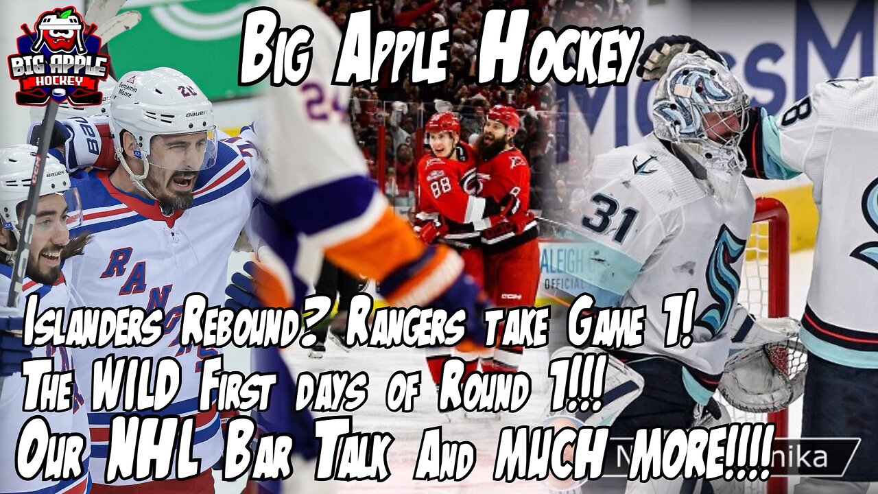 Rangers Start HOT! Isles Rebound Game 2! CRAZY NHL Game 1! | Big Apple Hockey