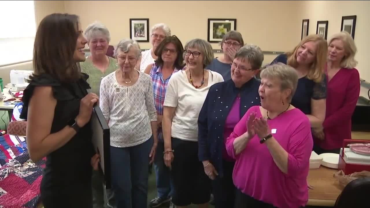 Quilts help veterans heal from physical, emotional wounds of war