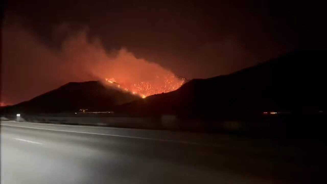 Large-scale forest fires near Los Angeles in California, USA 🇺🇲 (16.06.2024)