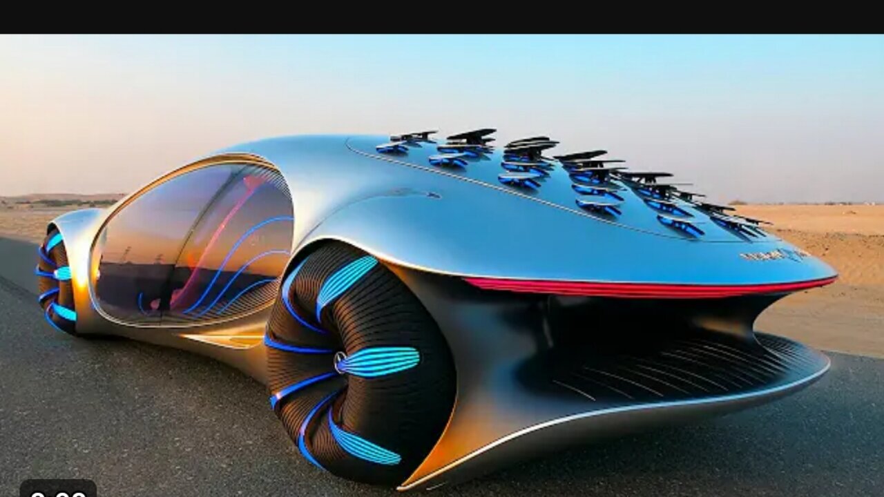 World's coolest Concept Car _Mercedes Avtr