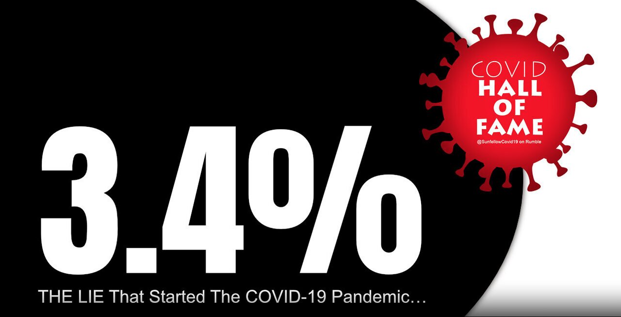 The ‘3.4 Percent WILL DIE LIE’ That Started The COVID-19 Pandemic…