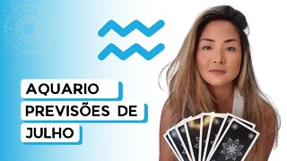 TAROT | PREVISÕES | SIGNO DE AQUÁRIO | JULHO 2022