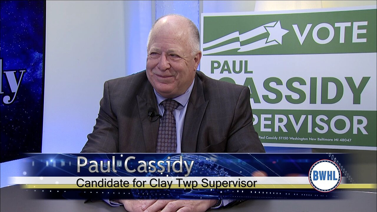 Candidate for Clay Township Supervisor, Paul Cassidy