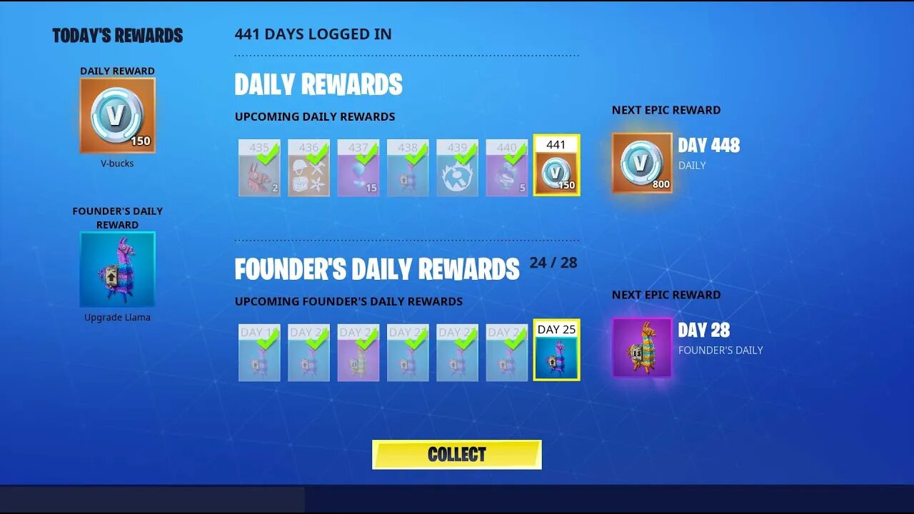 Fortnite - How to get 950 Free V Bucks by just logging into the game!