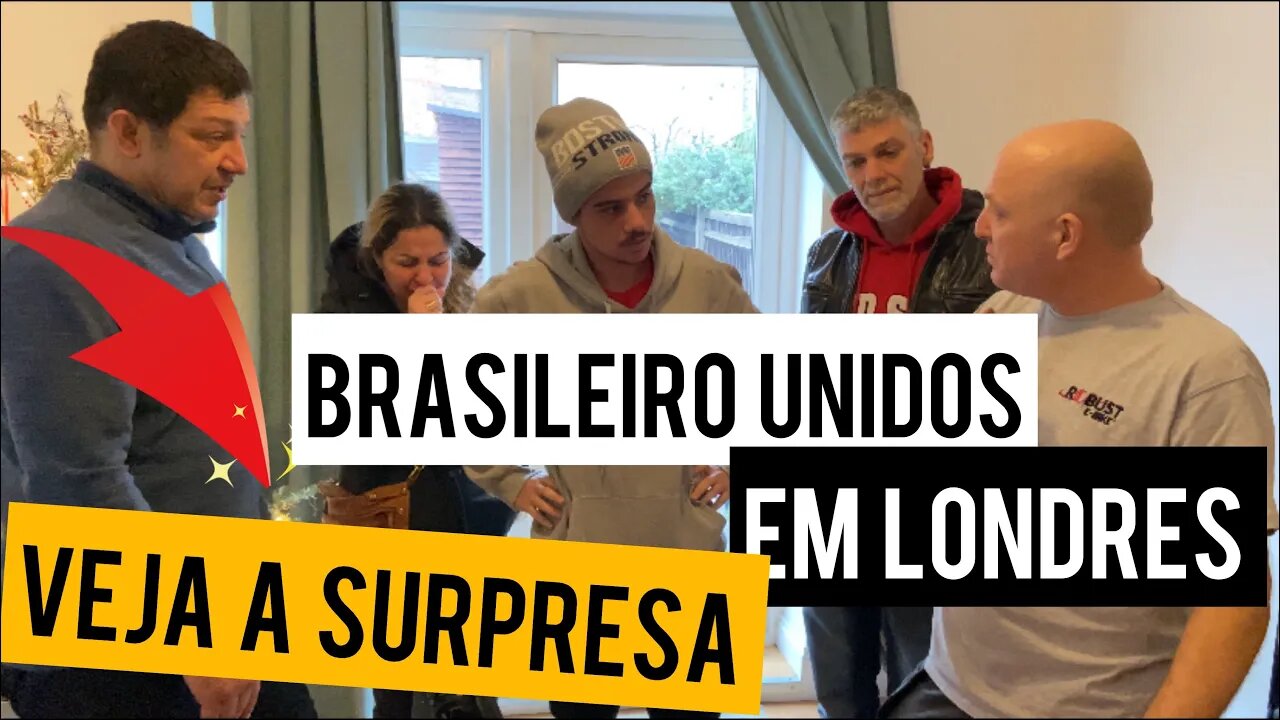 BRASILEIROS UNIDOS EM LONDRES | Negritinh Pelo Mundo