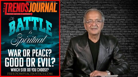 THE BATTLE IS SPIRITUAL, WAR OR PEACE? GOOD OR EVIL? WHICH SIDE DO YOU CHOOSE?