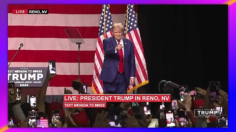 PRESIDENT TRUMP IN RENO, NV - DECEMBER 17, 2023