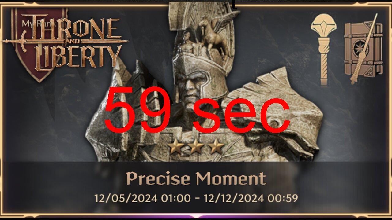 Throne and Liberty - Precise Moment 59 sec (Wand + Staff)