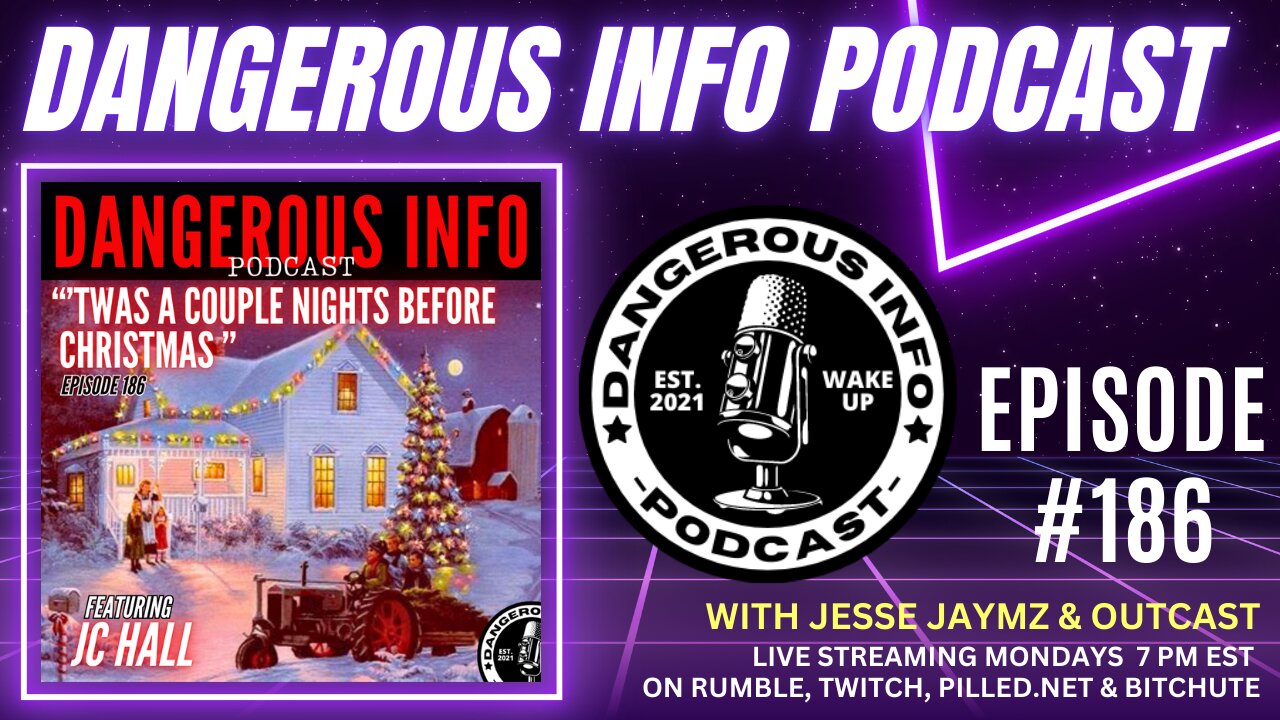186 "'Twas a Couple Night's Before Christmas" ft. JC Hall, multiculturalism strikes again, media flu