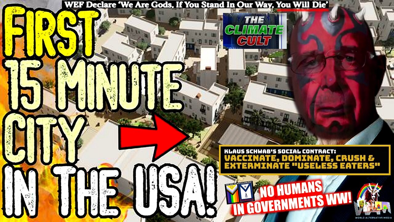 WARNING: FIRST 15 MINUTE CITY IN THE USA! - They Are Replacing Reality With Dystopian Technocracy!