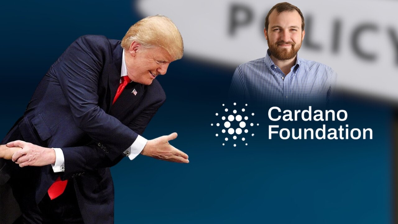 CARDANO CEO BECOMES A TRUMP CRYPTO ADVISOR