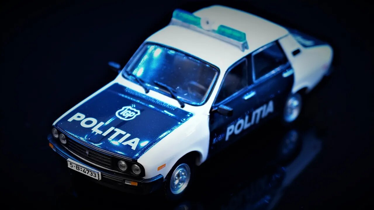 Dacia 1310 Politia - Deagostini 1/43 - UNDER 2 MINUTES REVIEW