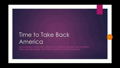 Taking Back America