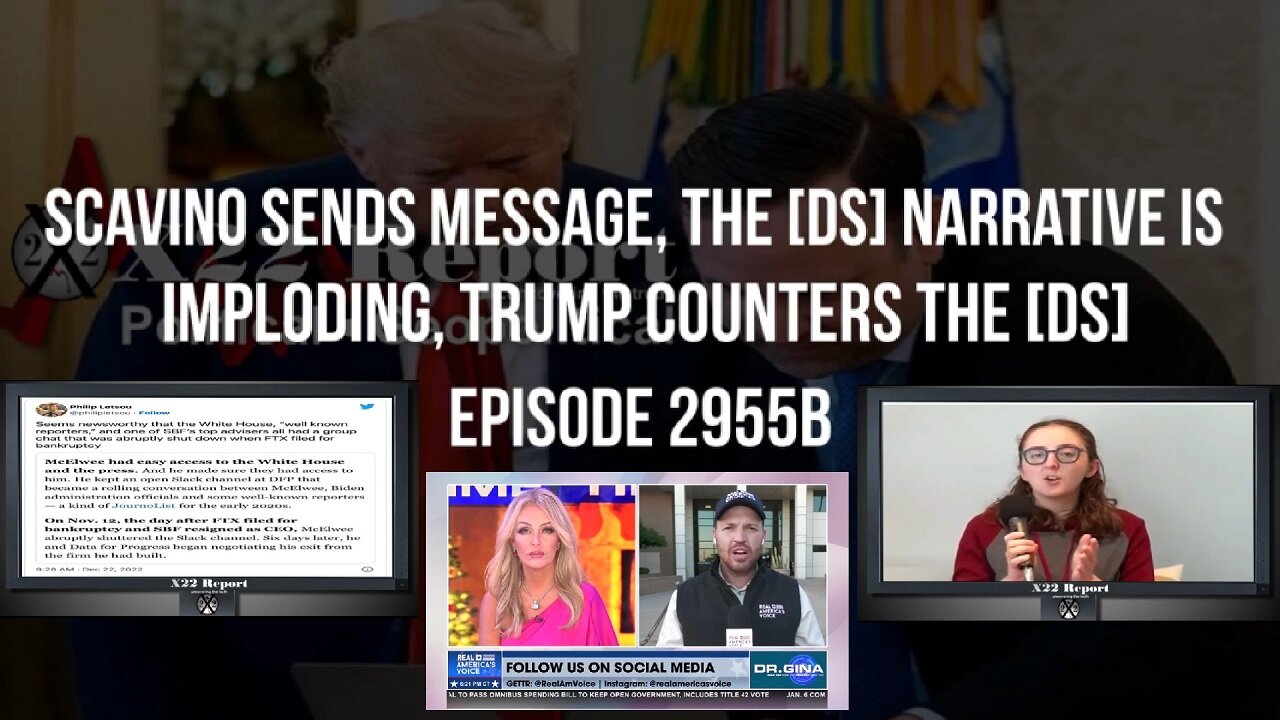 X22 Report: Scavino Sends Message, FBI Panics, Trump Counters The [DS] + Real America Voice | EP690a