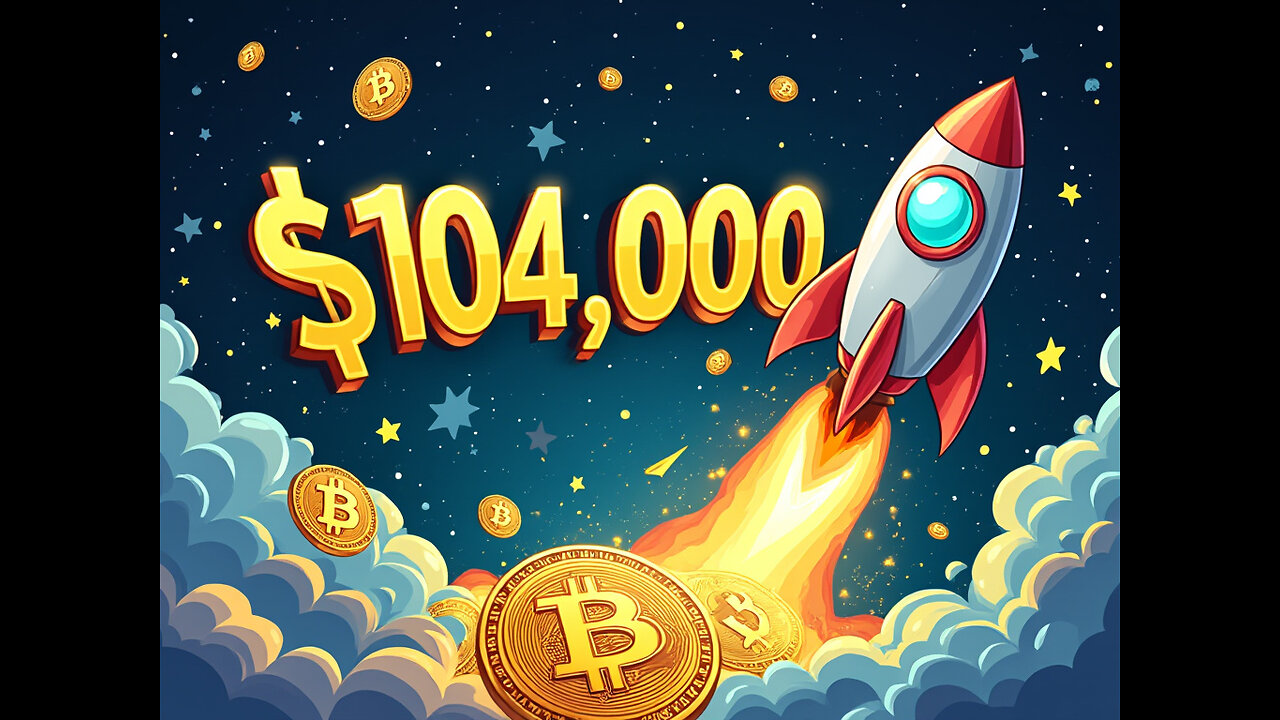 BITCOIN HITS $104,000!! FASTER TO ONE MILLION THAN 100K!!