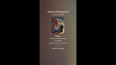 Nakisa's Glowing Nose